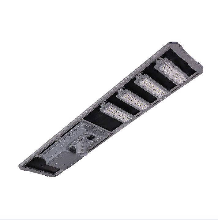 Adjustable Lighting Angle Engineering Aluminum All In One Solar Street Light