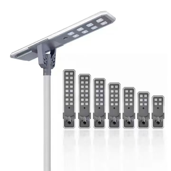 Ingénierie d'un lampadaire solaire tout-en-un pour un projet