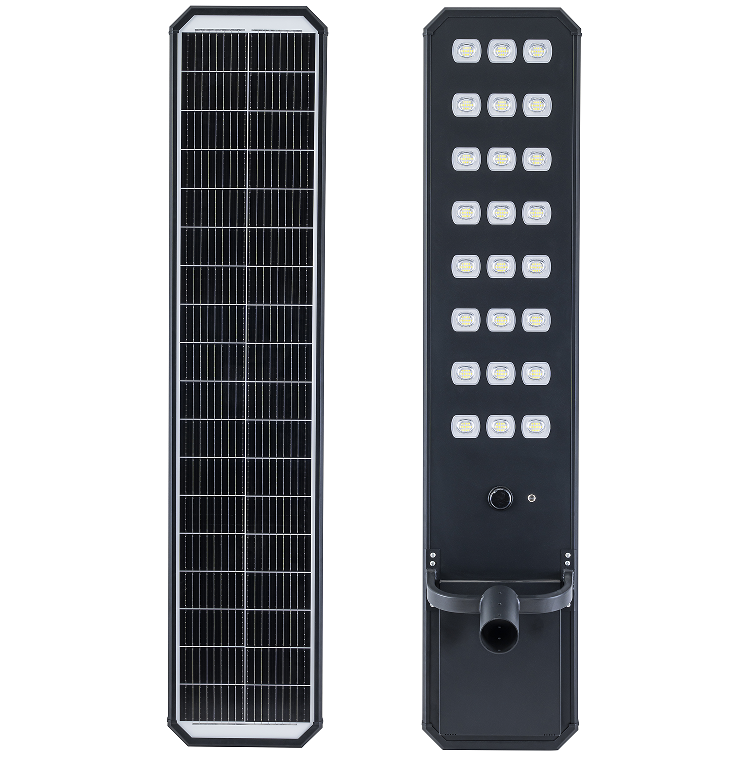 Lampadaire solaire tout-en-un pour projet